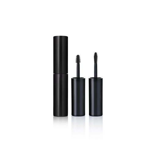 cosmetics packaging with innovative plastic mascara brush applicator wand