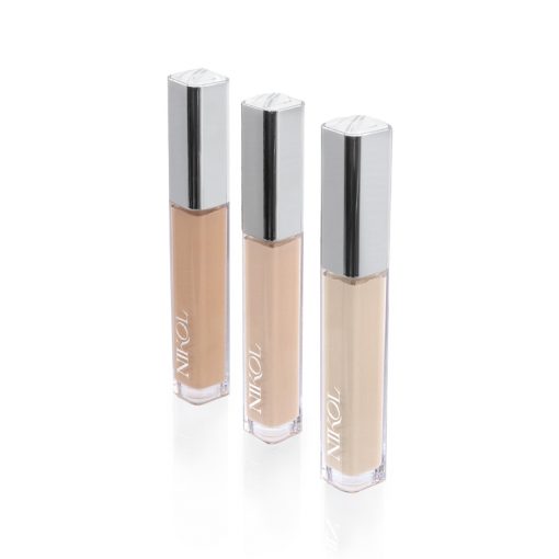 Nikol Beauty - stock makeup and concealer packaging with decorative finishes, supplied by HCP