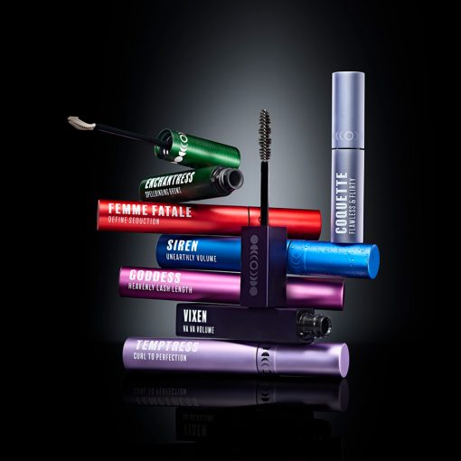 Luxury aluminium mascara or brow packaging supplied by HCP