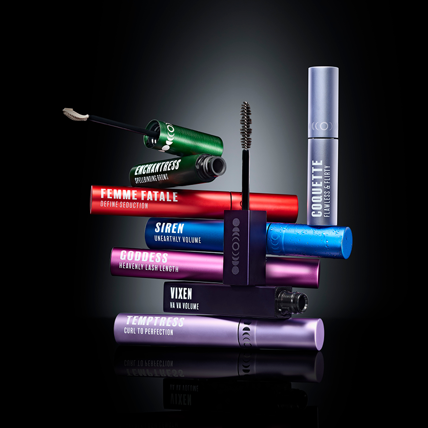 Luxury aluminium mascara or brow packaging supplied by HCP