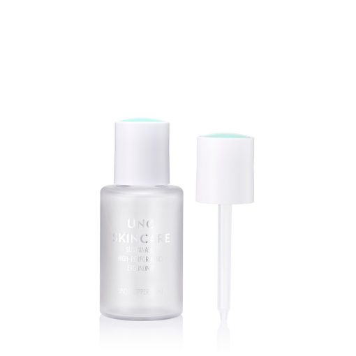 Mono-material sustainable skincare packaging manufactured by HCP. Dropper.